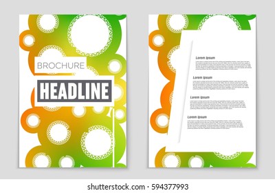 Abstract vector layout background set. For art template design, list, front page, mockup brochure theme style, banner, idea, cover, booklet, print, flyer, book, blank, card, ad, sign, sheet,, a4.