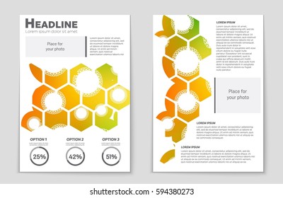 Abstract vector layout background set. For art template design, list, front page, mockup brochure theme style, banner, idea, cover, booklet, print, flyer, book, blank, card, ad, sign, sheet,, a4.