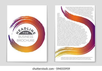 Abstract vector layout background set. For art template design, list, front page, mockup brochure theme style, banner, idea, cover, booklet, print, flyer, book, blank, card, ad, sign, sheet,, a4.