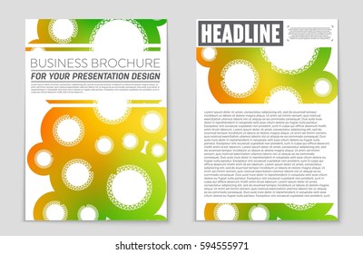 Abstract vector layout background set. For art template design, list, front page, mockup brochure theme style, banner, idea, cover, booklet, print, flyer, book, blank, card, ad, sign, sheet,, a4.
