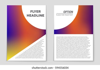 Abstract vector layout background set. For art template design, list, front page, mockup brochure theme style, banner, idea, cover, booklet, print, flyer, book, blank, card, ad, sign, sheet,, a4.