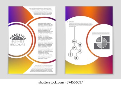 Abstract vector layout background set. For art template design, list, front page, mockup brochure theme style, banner, idea, cover, booklet, print, flyer, book, blank, card, ad, sign, sheet,, a4.