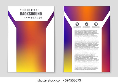 Abstract vector layout background set. For art template design, list, front page, mockup brochure theme style, banner, idea, cover, booklet, print, flyer, book, blank, card, ad, sign, sheet,, a4.