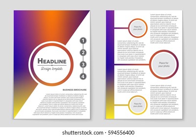 Abstract vector layout background set. For art template design, list, front page, mockup brochure theme style, banner, idea, cover, booklet, print, flyer, book, blank, card, ad, sign, sheet,, a4.