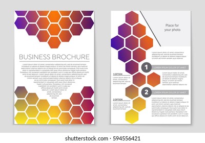 Abstract vector layout background set. For art template design, list, front page, mockup brochure theme style, banner, idea, cover, booklet, print, flyer, book, blank, card, ad, sign, sheet,, a4.