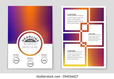 Abstract vector layout background set. For art template design, list, front page, mockup brochure theme style, banner, idea, cover, booklet, print, flyer, book, blank, card, ad, sign, sheet,, a4.
