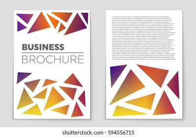 Abstract vector layout background set. For art template design, list, front page, mockup brochure theme style, banner, idea, cover, booklet, print, flyer, book, blank, card, ad, sign, sheet,, a4.
