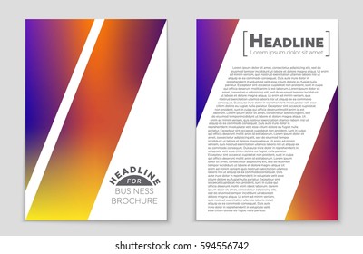 Abstract vector layout background set. For art template design, list, front page, mockup brochure theme style, banner, idea, cover, booklet, print, flyer, book, blank, card, ad, sign, sheet,, a4.