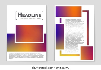 Abstract vector layout background set. For art template design, list, front page, mockup brochure theme style, banner, idea, cover, booklet, print, flyer, book, blank, card, ad, sign, sheet,, a4.