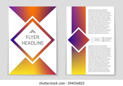 Abstract vector layout background set. For art template design, list, front page, mockup brochure theme style, banner, idea, cover, booklet, print, flyer, book, blank, card, ad, sign, sheet,, a4.