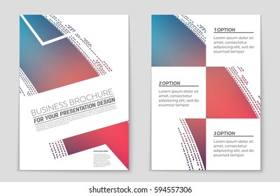 Abstract vector layout background set. For art template design, list, front page, mockup brochure theme style, banner, idea, cover, booklet, print, flyer, book, blank, card, ad, sign, sheet,, a4.