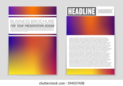 Abstract vector layout background set. For art template design, list, front page, mockup brochure theme style, banner, idea, cover, booklet, print, flyer, book, blank, card, ad, sign, sheet,, a4.