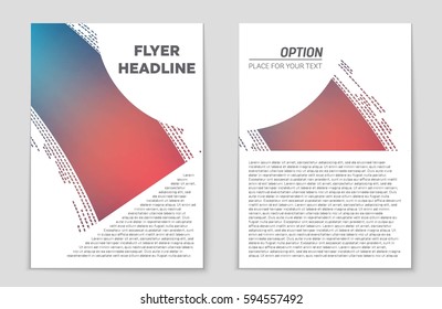 Abstract vector layout background set. For art template design, list, front page, mockup brochure theme style, banner, idea, cover, booklet, print, flyer, book, blank, card, ad, sign, sheet,, a4.