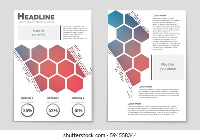 Abstract vector layout background set. For art template design, list, front page, mockup brochure theme style, banner, idea, cover, booklet, print, flyer, book, blank, card, ad, sign, sheet,, a4.