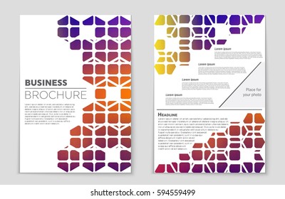 Abstract vector layout background set. For art template design, list, front page, mockup brochure theme style, banner, idea, cover, booklet, print, flyer, book, blank, card, ad, sign, sheet,, a4.