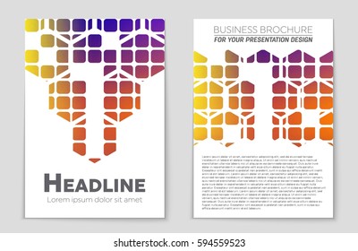 Abstract vector layout background set. For art template design, list, front page, mockup brochure theme style, banner, idea, cover, booklet, print, flyer, book, blank, card, ad, sign, sheet,, a4.