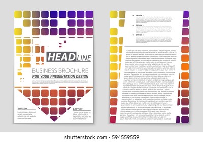 Abstract vector layout background set. For art template design, list, front page, mockup brochure theme style, banner, idea, cover, booklet, print, flyer, book, blank, card, ad, sign, sheet,, a4.