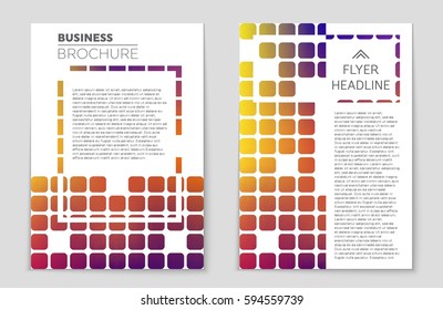 Abstract vector layout background set. For art template design, list, front page, mockup brochure theme style, banner, idea, cover, booklet, print, flyer, book, blank, card, ad, sign, sheet,, a4.