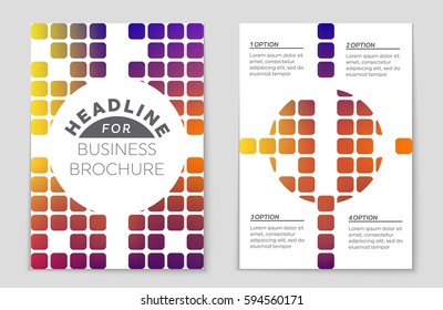Abstract vector layout background set. For art template design, list, front page, mockup brochure theme style, banner, idea, cover, booklet, print, flyer, book, blank, card, ad, sign, sheet,, a4.