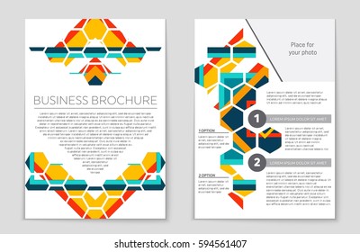 Abstract vector layout background set. For art template design, list, front page, mockup brochure theme style, banner, idea, cover, booklet, print, flyer, book, blank, card, ad, sign, sheet,, a4.