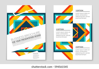 Abstract vector layout background set. For art template design, list, front page, mockup brochure theme style, banner, idea, cover, booklet, print, flyer, book, blank, card, ad, sign, sheet,, a4.