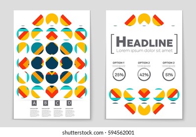 Abstract vector layout background set. For art template design, list, front page, mockup brochure theme style, banner, idea, cover, booklet, print, flyer, book, blank, card, ad, sign, sheet,, a4.