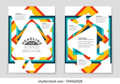Abstract vector layout background set. For art template design, list, front page, mockup brochure theme style, banner, idea, cover, booklet, print, flyer, book, blank, card, ad, sign, sheet,, a4.