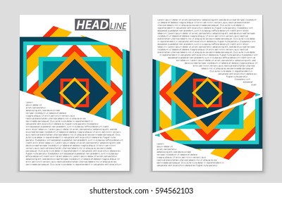 Abstract vector layout background set. For art template design, list, front page, mockup brochure theme style, banner, idea, cover, booklet, print, flyer, book, blank, card, ad, sign, sheet,, a4.