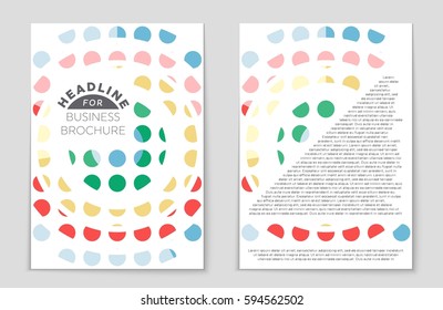 Abstract vector layout background set. For art template design, list, front page, mockup brochure theme style, banner, idea, cover, booklet, print, flyer, book, blank, card, ad, sign, sheet,, a4.