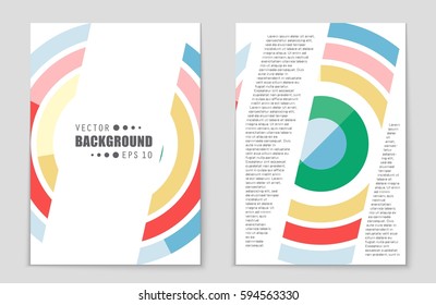 Abstract vector layout background set. For art template design, list, front page, mockup brochure theme style, banner, idea, cover, booklet, print, flyer, book, blank, card, ad, sign, sheet,, a4.