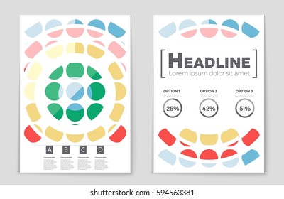 Abstract vector layout background set. For art template design, list, front page, mockup brochure theme style, banner, idea, cover, booklet, print, flyer, book, blank, card, ad, sign, sheet,, a4.
