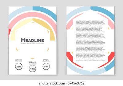 Abstract vector layout background set. For art template design, list, front page, mockup brochure theme style, banner, idea, cover, booklet, print, flyer, book, blank, card, ad, sign, sheet,, a4.