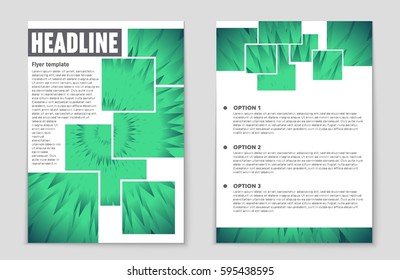 Abstract vector layout background set. For art template design, list, front page, mockup brochure theme style, banner, idea, cover, booklet, print, flyer, book, blank, card, ad, sign, sheet,, a4.