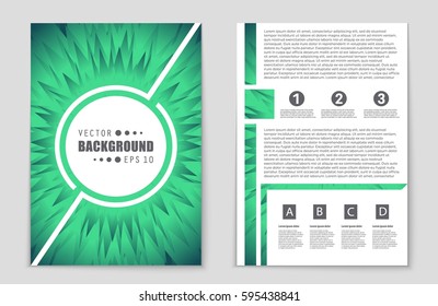 Abstract vector layout background set. For art template design, list, front page, mockup brochure theme style, banner, idea, cover, booklet, print, flyer, book, blank, card, ad, sign, sheet,, a4.