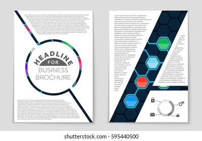 Abstract vector layout background set. For art template design, list, front page, mockup brochure theme style, banner, idea, cover, booklet, print, flyer, book, blank, card, ad, sign, sheet,, a4.