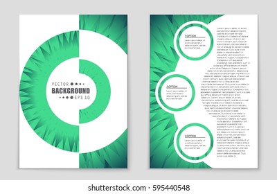 Abstract vector layout background set. For art template design, list, front page, mockup brochure theme style, banner, idea, cover, booklet, print, flyer, book, blank, card, ad, sign, sheet,, a4.