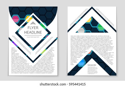 Abstract vector layout background set. For art template design, list, front page, mockup brochure theme style, banner, idea, cover, booklet, print, flyer, book, blank, card, ad, sign, sheet,, a4.