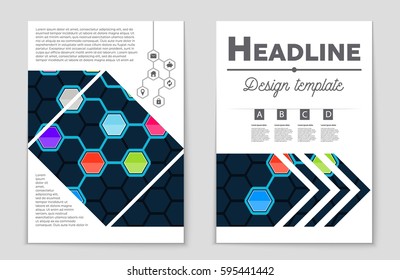Abstract vector layout background set. For art template design, list, front page, mockup brochure theme style, banner, idea, cover, booklet, print, flyer, book, blank, card, ad, sign, sheet,, a4.