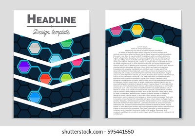 Abstract vector layout background set. For art template design, list, front page, mockup brochure theme style, banner, idea, cover, booklet, print, flyer, book, blank, card, ad, sign, sheet,, a4.