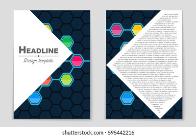 Abstract vector layout background set. For art template design, list, front page, mockup brochure theme style, banner, idea, cover, booklet, print, flyer, book, blank, card, ad, sign, sheet,, a4.