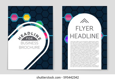 Abstract vector layout background set. For art template design, list, front page, mockup brochure theme style, banner, idea, cover, booklet, print, flyer, book, blank, card, ad, sign, sheet,, a4.