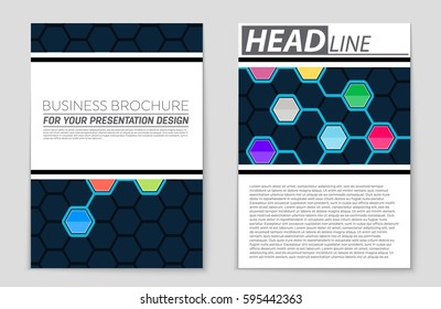 Abstract vector layout background set. For art template design, list, front page, mockup brochure theme style, banner, idea, cover, booklet, print, flyer, book, blank, card, ad, sign, sheet,, a4.