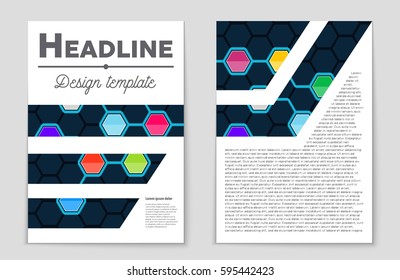 Abstract vector layout background set. For art template design, list, front page, mockup brochure theme style, banner, idea, cover, booklet, print, flyer, book, blank, card, ad, sign, sheet,, a4.