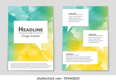Abstract vector layout background set. For art template design, list, front page, mockup brochure theme style, banner, idea, cover, booklet, print, flyer, book, blank, card, ad, sign, sheet,, a4.