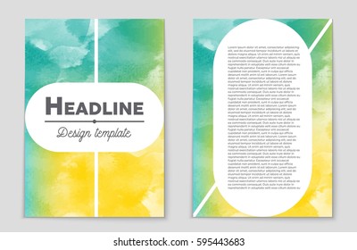 Abstract vector layout background set. For art template design, list, front page, mockup brochure theme style, banner, idea, cover, booklet, print, flyer, book, blank, card, ad, sign, sheet,, a4.