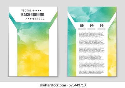 Abstract vector layout background set. For art template design, list, front page, mockup brochure theme style, banner, idea, cover, booklet, print, flyer, book, blank, card, ad, sign, sheet,, a4.