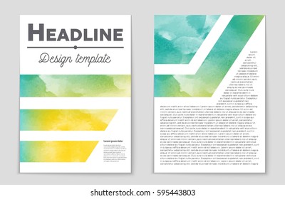 Abstract vector layout background set. For art template design, list, front page, mockup brochure theme style, banner, idea, cover, booklet, print, flyer, book, blank, card, ad, sign, sheet,, a4.