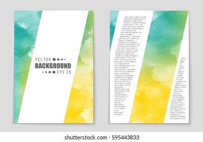 Abstract vector layout background set. For art template design, list, front page, mockup brochure theme style, banner, idea, cover, booklet, print, flyer, book, blank, card, ad, sign, sheet,, a4.