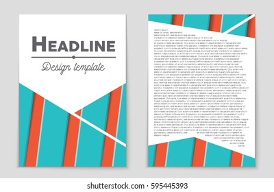 Abstract vector layout background set. For art template design, list, front page, mockup brochure theme style, banner, idea, cover, booklet, print, flyer, book, blank, card, ad, sign, sheet,, a4.