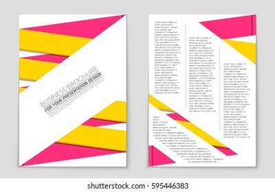 Abstract vector layout background set. For art template design, list, front page, mockup brochure theme style, banner, idea, cover, booklet, print, flyer, book, blank, card, ad, sign, sheet,, a4.
